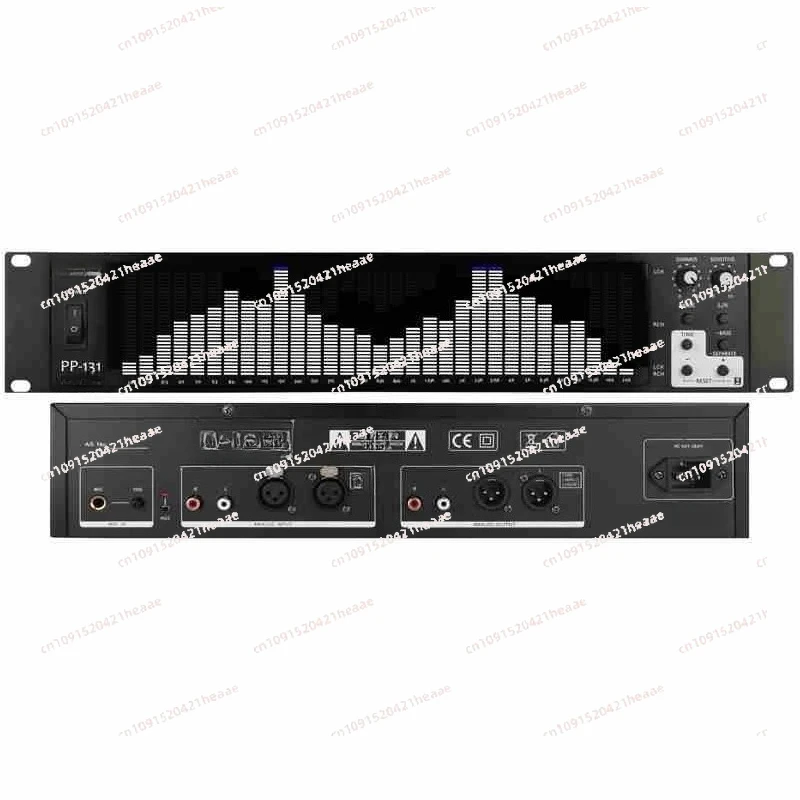 

Suitable for PP-131 Rack-Mounted 2u Spectrum Display Equalizer Audio Level Amplifier Spectrum Analyzer