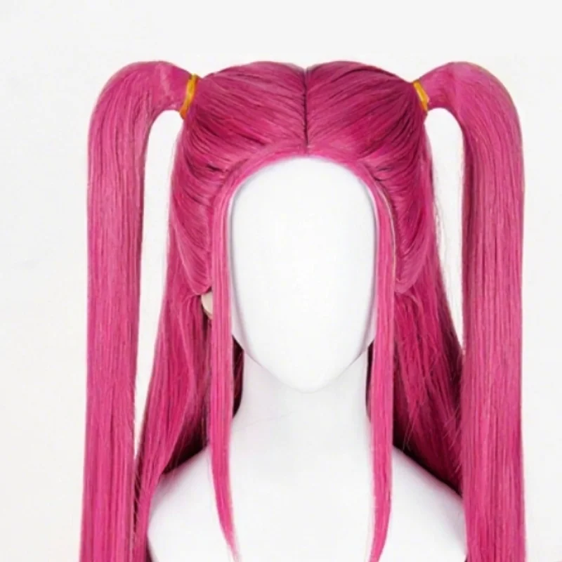 Película k-pop Hunters Zoey Rumi Mira Cosplay peluca Halloween mujeres Rosa rojo púrpura negro pelucas de fibra sintética resistentes al calor Prop