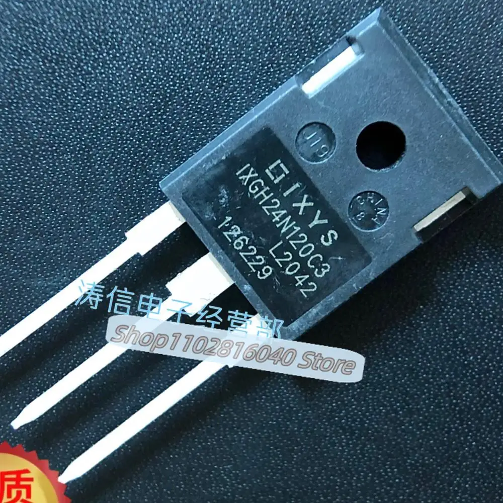 10PCS/Lot IXGH24N120C3  IGBT TO-247 1200V 48A Best Quality Imported Original image 2