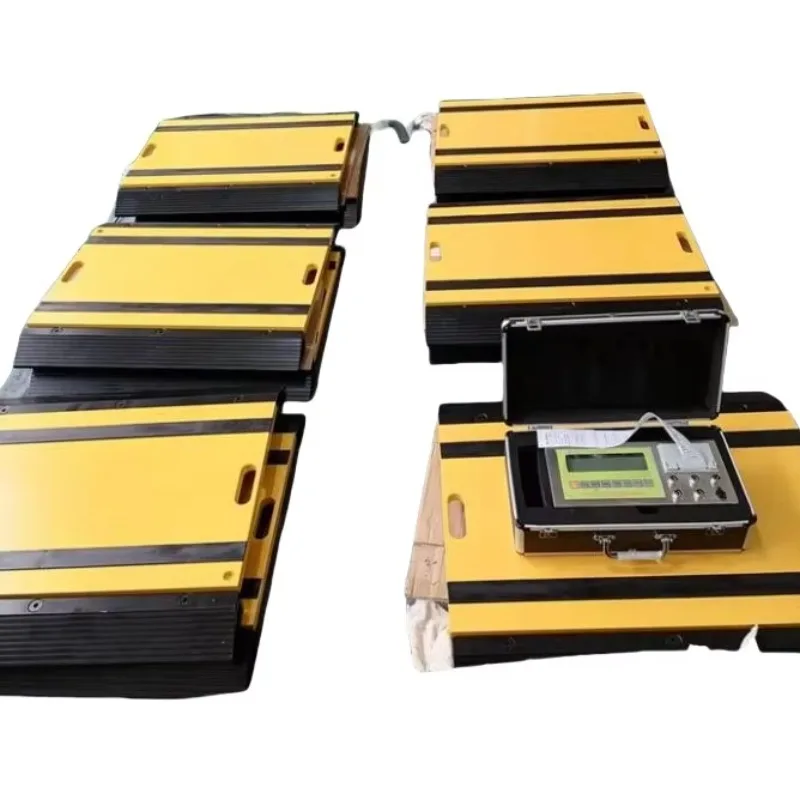 Portable Truck Axel Load Scale Weighing Scale System Weigh Pad Wheel Weigher 20 50ton 80 Ton