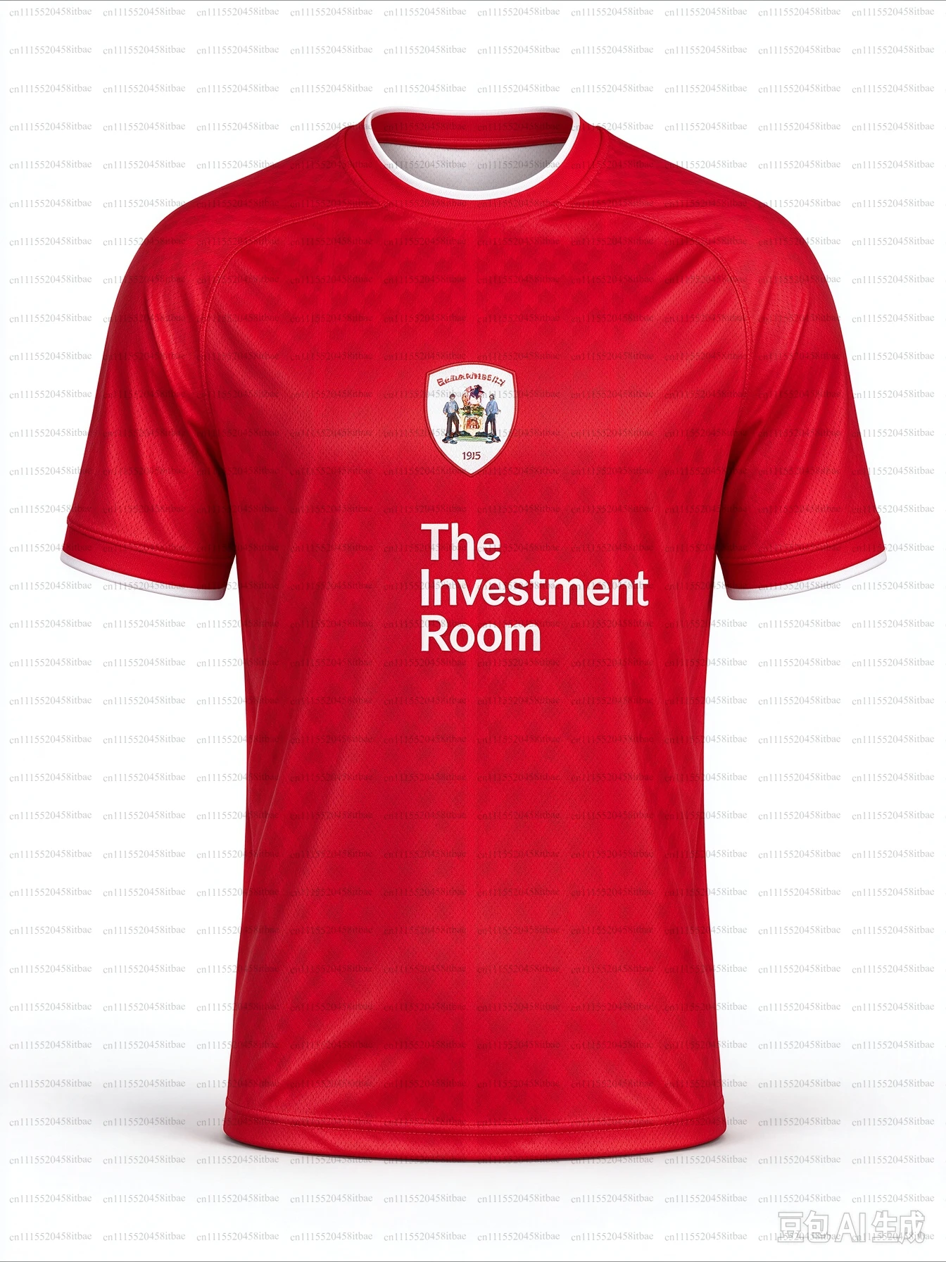 26‑27 Barnsley FC Soccer Jersey, Men Light Embossed Texture Fan Sports Tee, Breathable Quick Dry Football Training Shirt