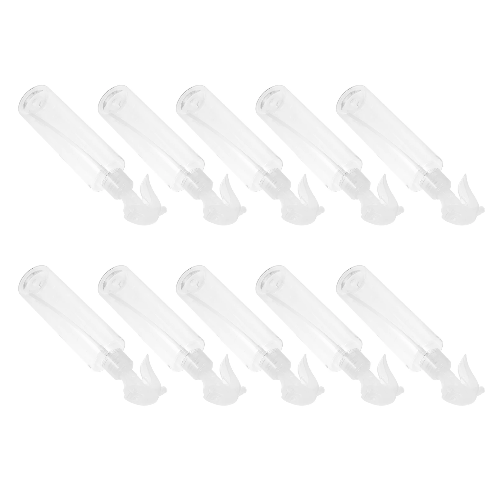 

10pcs Refillable Refillable Empty Empty Travel Toiletries Clear Plastic Portable Storage Containers