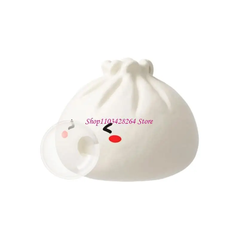  Lovely Steamed Bun Design Sensory Squeeze Stretchy Toy Decompressing Tool With Soothing Squeezable Motion Support Design