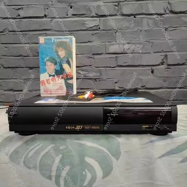 

90% New 27J25 Vintage Video Recorder Vintage Cassette Player VHS Format Video Tape