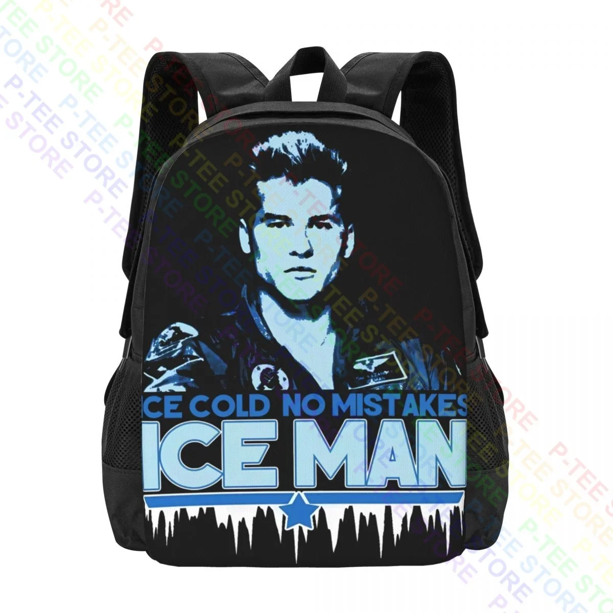 Top Gun Ice Man 80'S Movie Val KilmerBackpack Large Capacity Backpack Bags For Travel