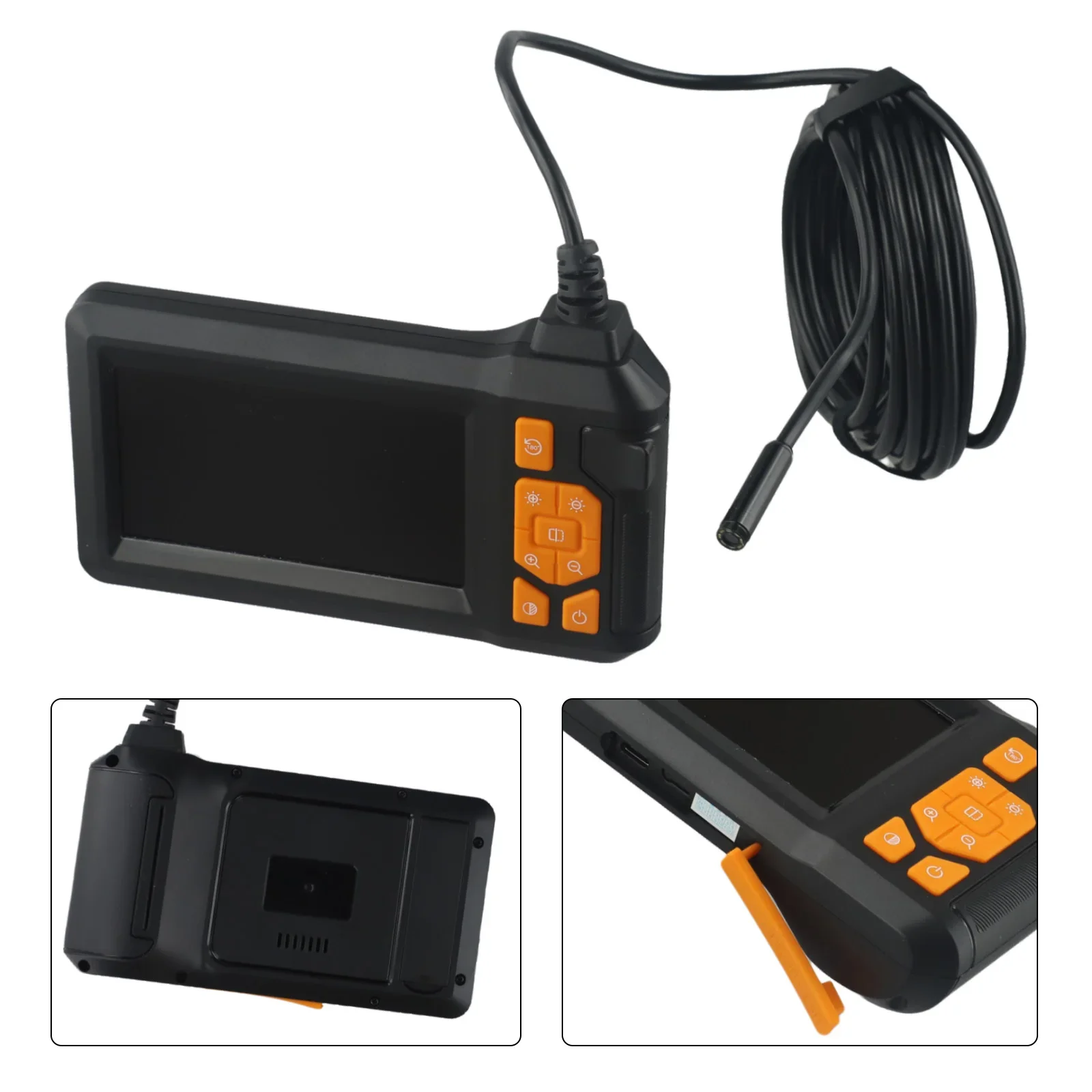 4 3 Inch IPS Screen Borescope Camera With Advanced Imaging Technology For Accurate Inspections In Tight Spaces