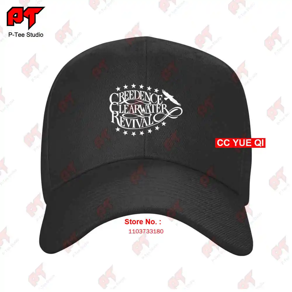 Creedence Clearwater Revival Eagle Stars Ccr Rock Band Music Baseball Caps Truck Cap GEXQ