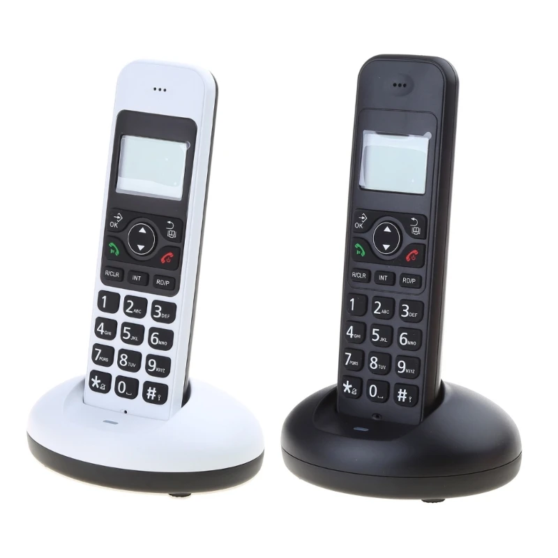 Cordless Telephone with Caller Display Handfree Calling Backlit Phone Handsfree For Home Office Desktop D1006