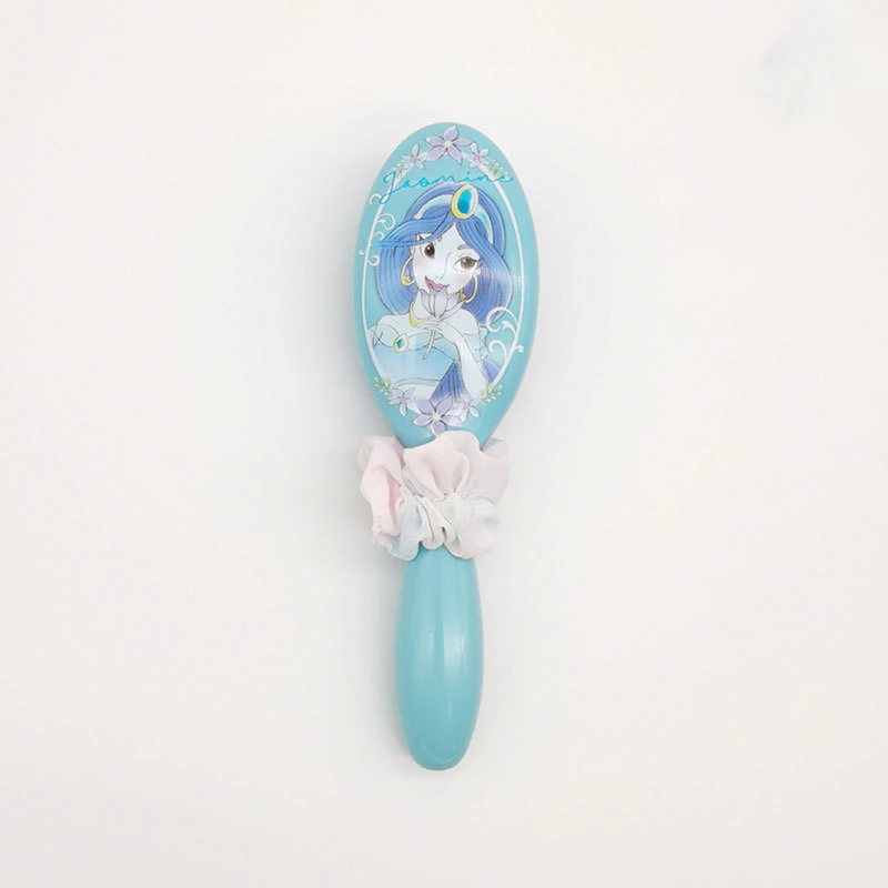 Disney Princess Air Cushion Massage Combs Ariel Jasmine Cartoon Figure Hair Rope Hair Brush Hairdressing Tool Children Girl Gift