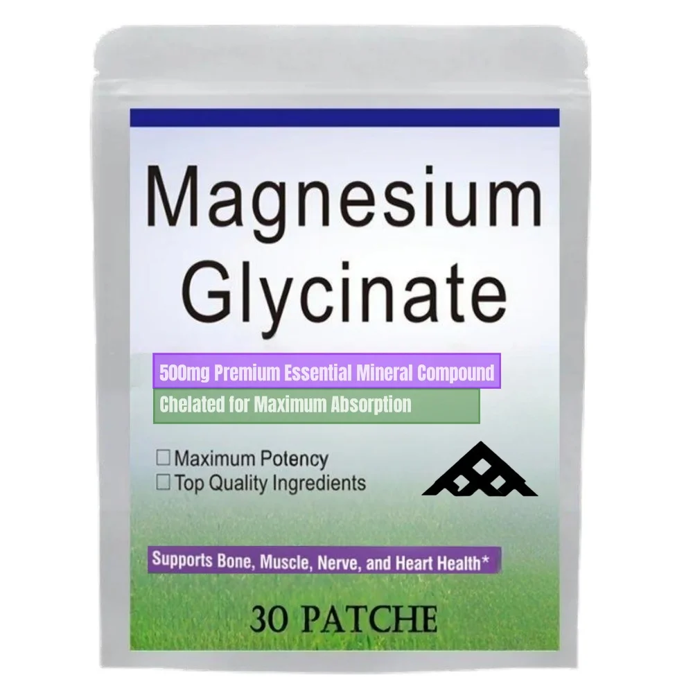 Glucosamine Transdermal Patches Combine With Magnesium, Turmeric, Boswellia, Quercetin, Joint & Mobility Support 30 Patches