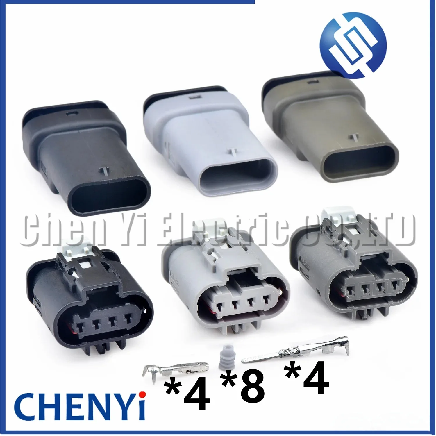 4 Pin Auto waterproof connector Urea pump temperature and pressure sensor plug 10021265 10092981 13576823 10011620 10026005