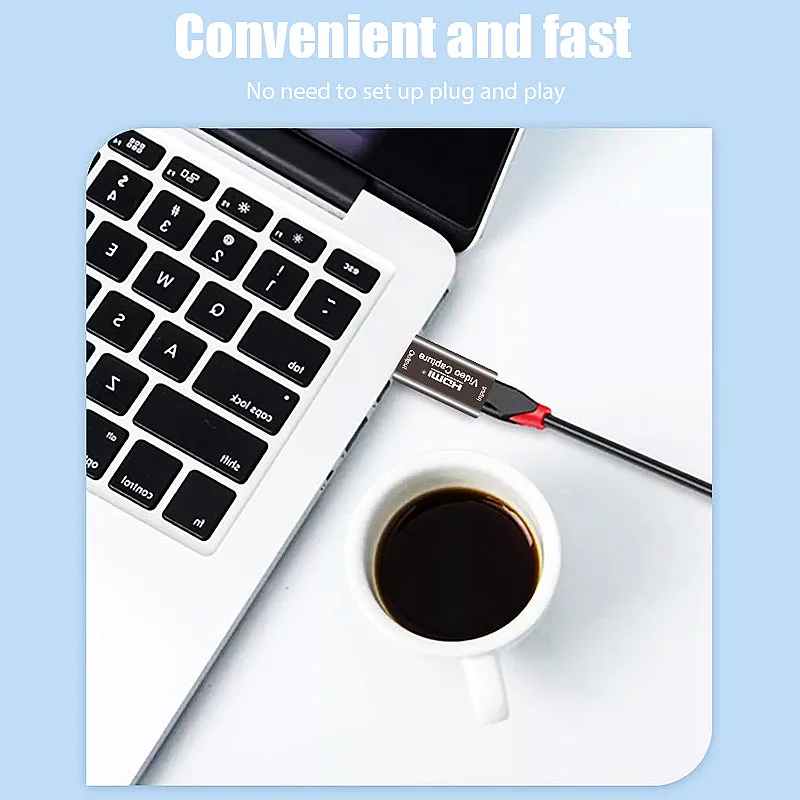 Karta przechwytująca wideo 4K USB 3.0 1080P HDMI Game Grabber Box do PS4 DVD Camera PC Recording Placa De Video Live Streaming