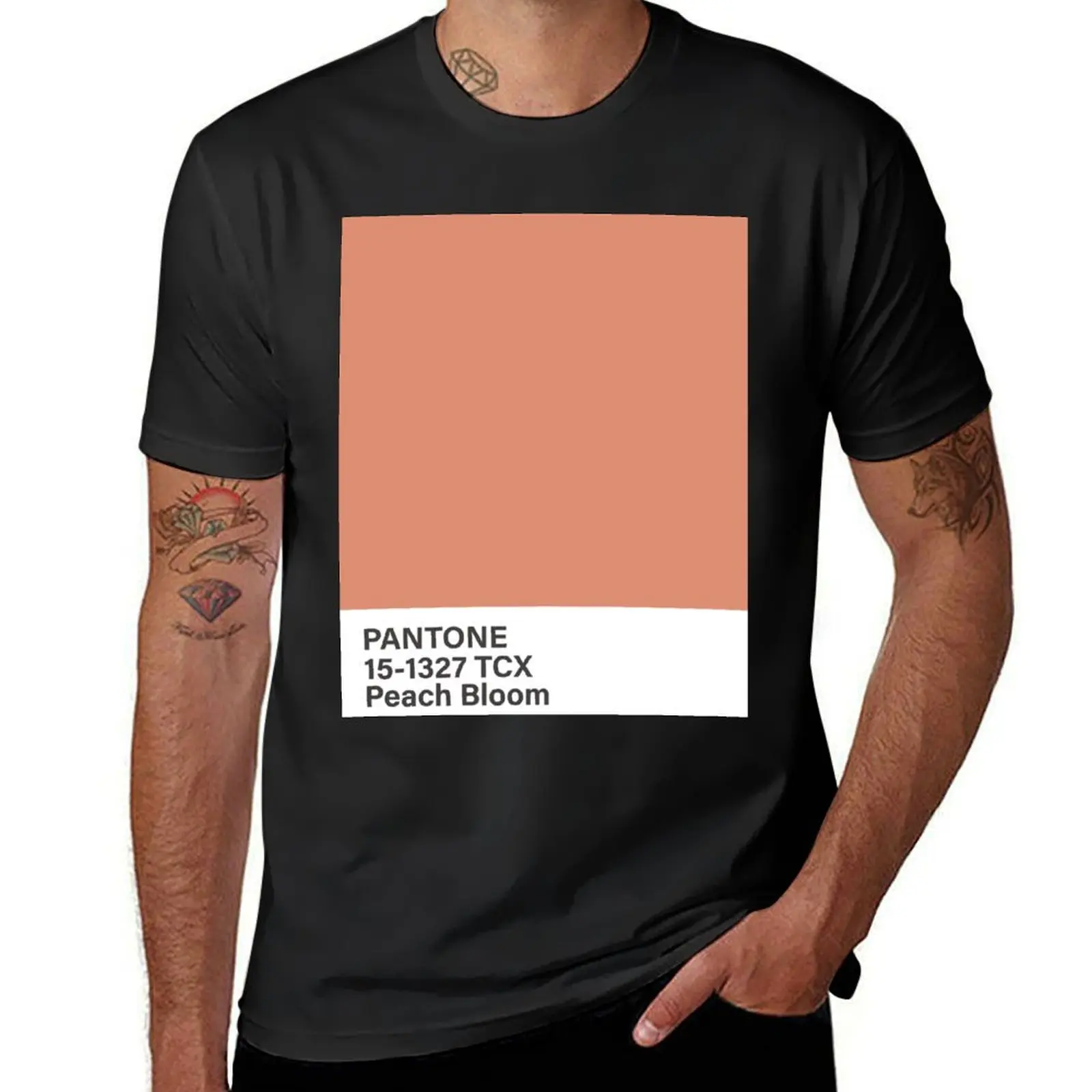 

pantone 15-1327 TCX Peach Bloom T-Shirt tshirts personalised custom t-shirts Funny t-shirts essential t shirt mens t shirt
