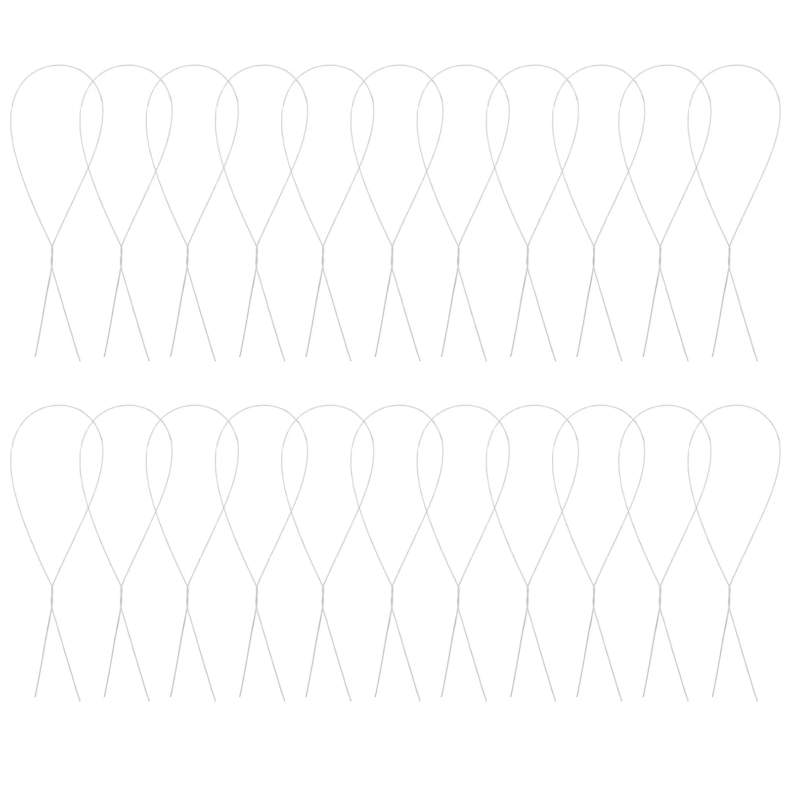 50Pcs Paper Covered Floral Stem Wires Iron Wire for DIY Craft Flower Arrangements Easy to Bend and Shape Floral Stem Wire