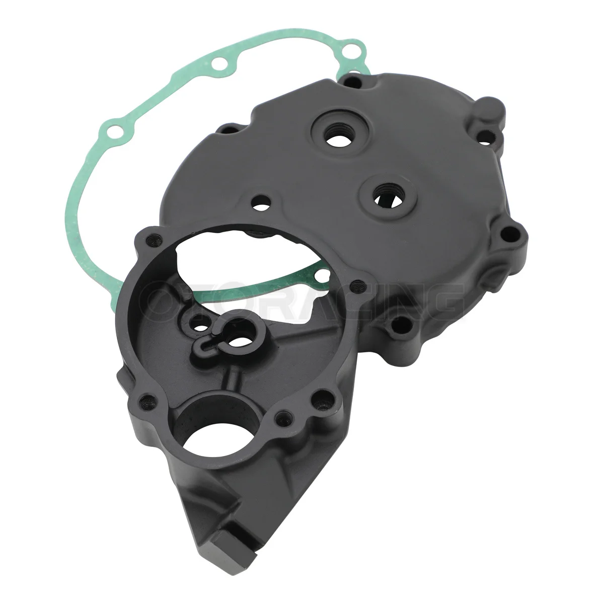 Motorcycle Right Stator Engine Crankcase Cover w/Gasket For Kawasaki Ninja ZX-10R ZX10R ZX1000D 2006-2007