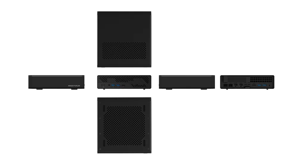 2x10G SFP كمبيوتر صغير MINISFORUM MS-A2 AMD Ryzen 9 9955HX 7940HX 2.5G LAN 3 * NVMe Windows 11 محطة عمل ألعاب صغيرة كمبيوتر WiFi6E #5