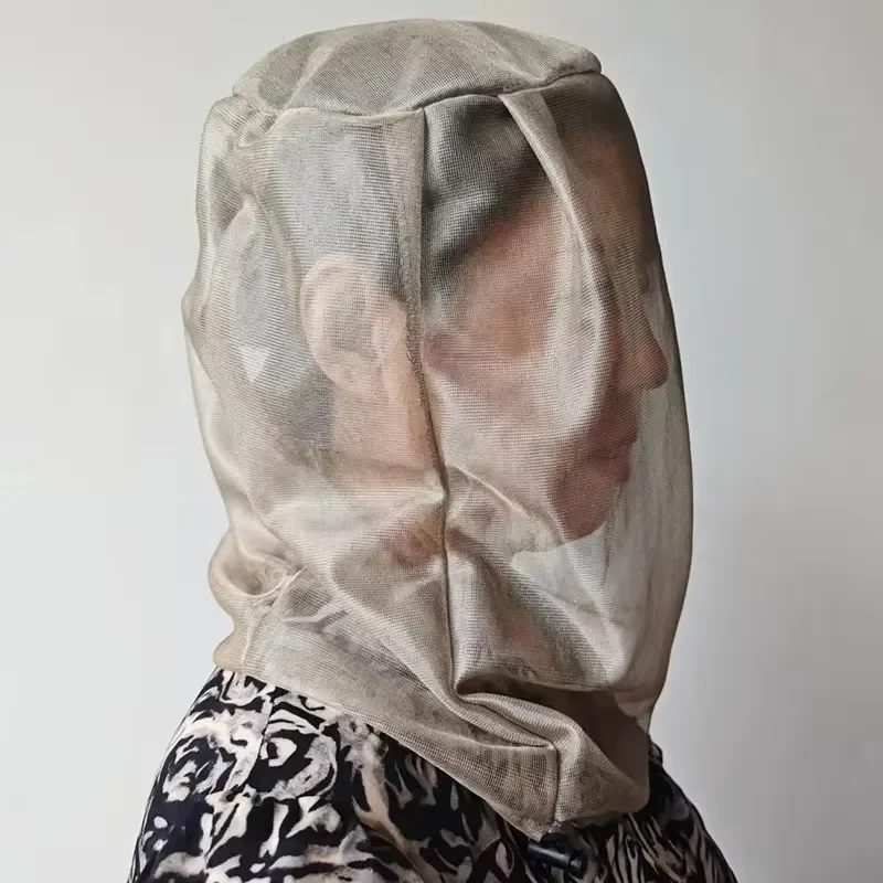 Health Protection Woven Silver Mesh Girls Head Cover EMF Reducing Anti-Radiation Signal Blocking Faraday Cage Insect