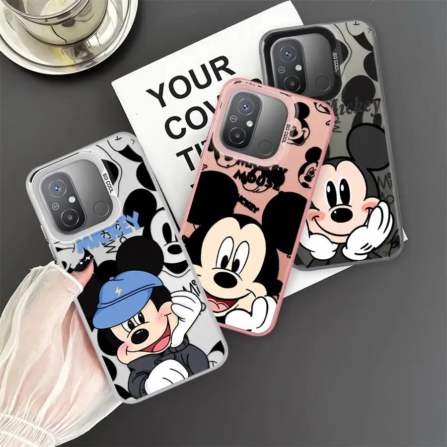 

Soft Cover Case for Xiaomi Poco C61 X3 Pro X3 NFC C51 C50 Disney Mickey Minnie Mouse