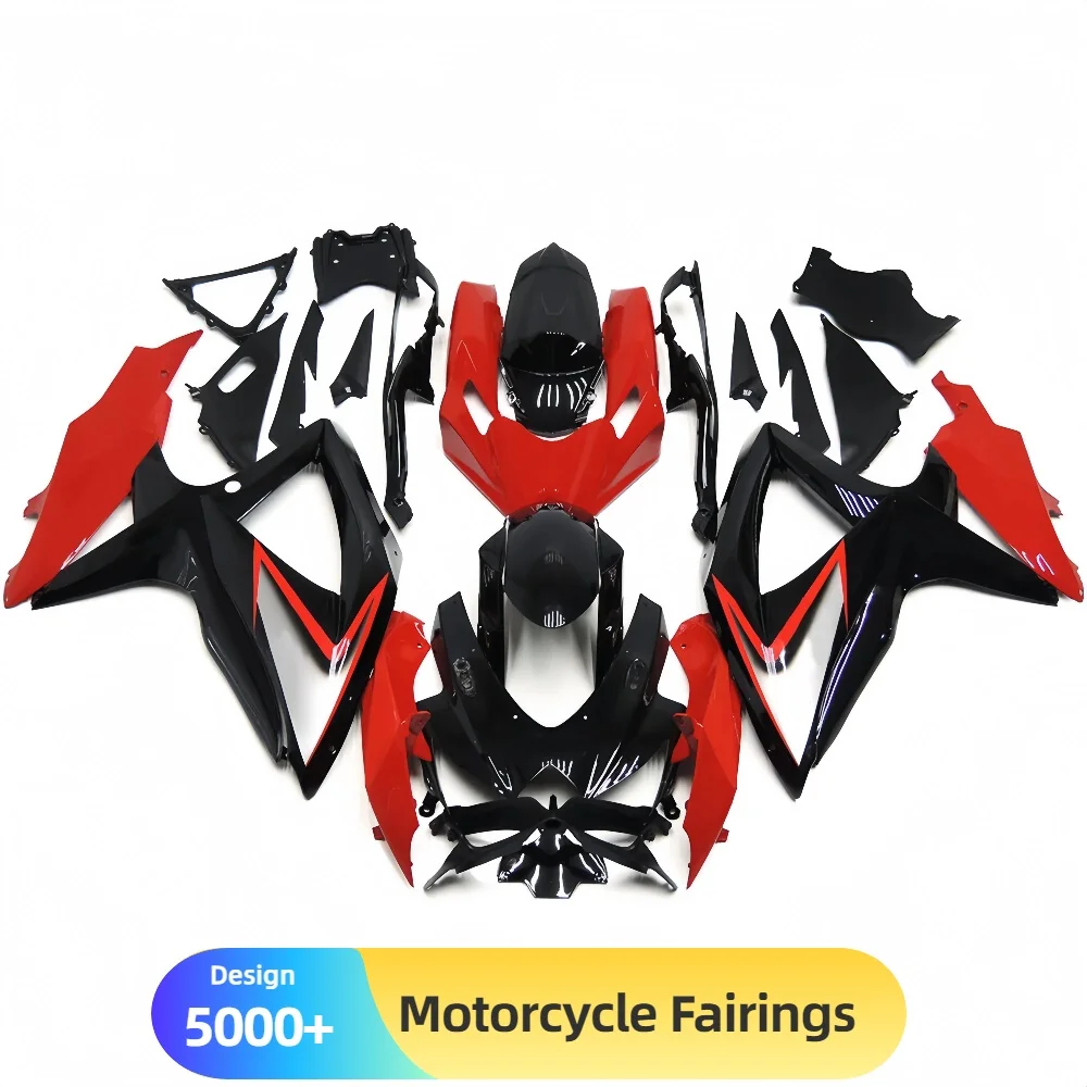 

Motorcycle Fairings Kit for SUZUKI GSXR600 K8 2008-2010 with Durable ABS Plastic Injection Molded Panels Delivering Perfect Fit