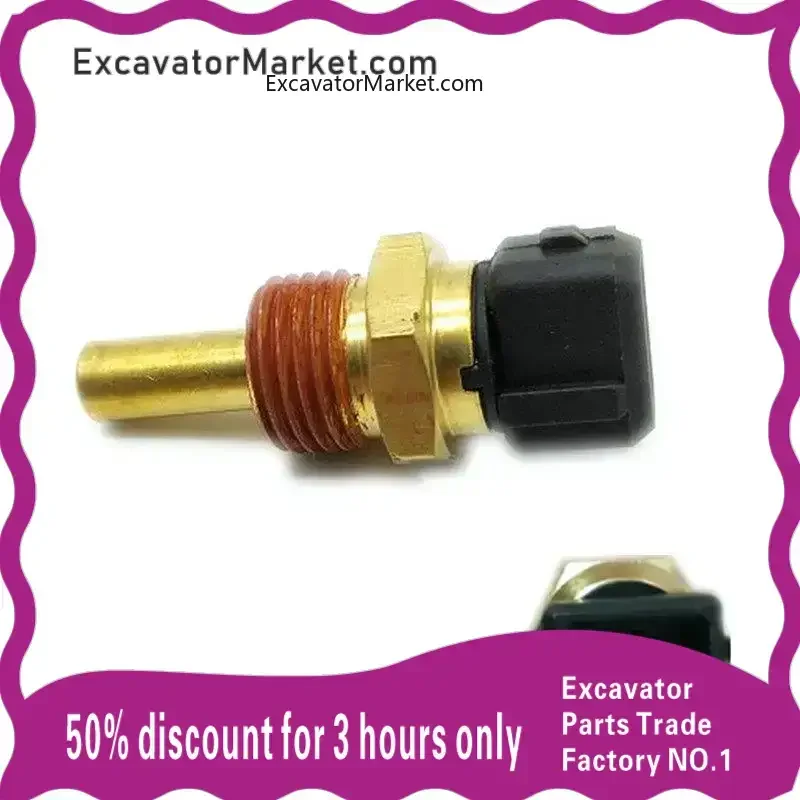 

Excavator Water temperature sensor induction plug For Daewoo Doosan DH150 220-5 215 225 300-7 Excavator Parts