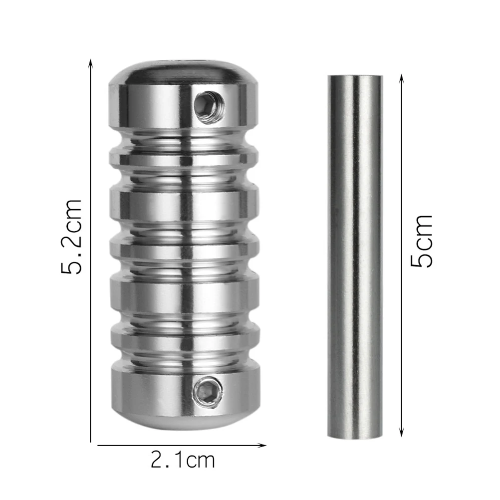 

Aluminum Machine Grip For Tattoo Body Art Shader Liner Eyebrow Use Lightweight Anti-Slip Handle Tube Accessory