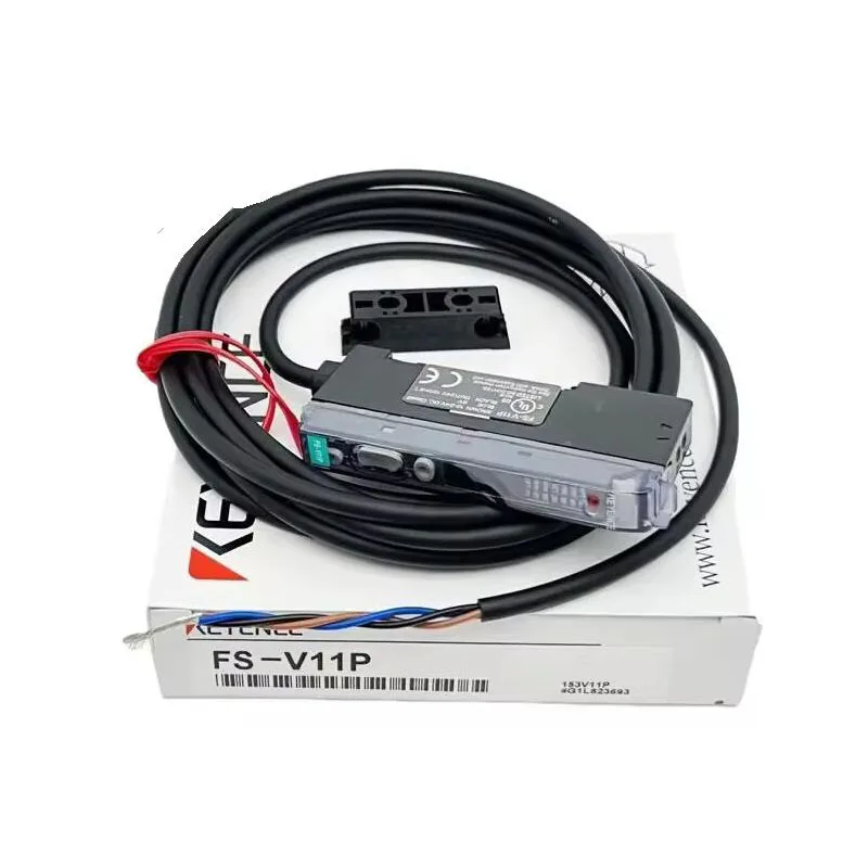 New FS-V11P Genuine KEYENCE PNP Dual display digital fiber amplifier