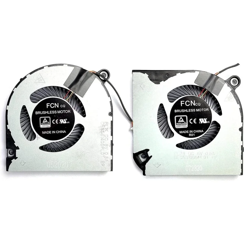 New FOR  Acer Nitro 5 AN517-51 AN517-51-56YW AN515-43 AN515-54 CPU   GPU Cooling Fan