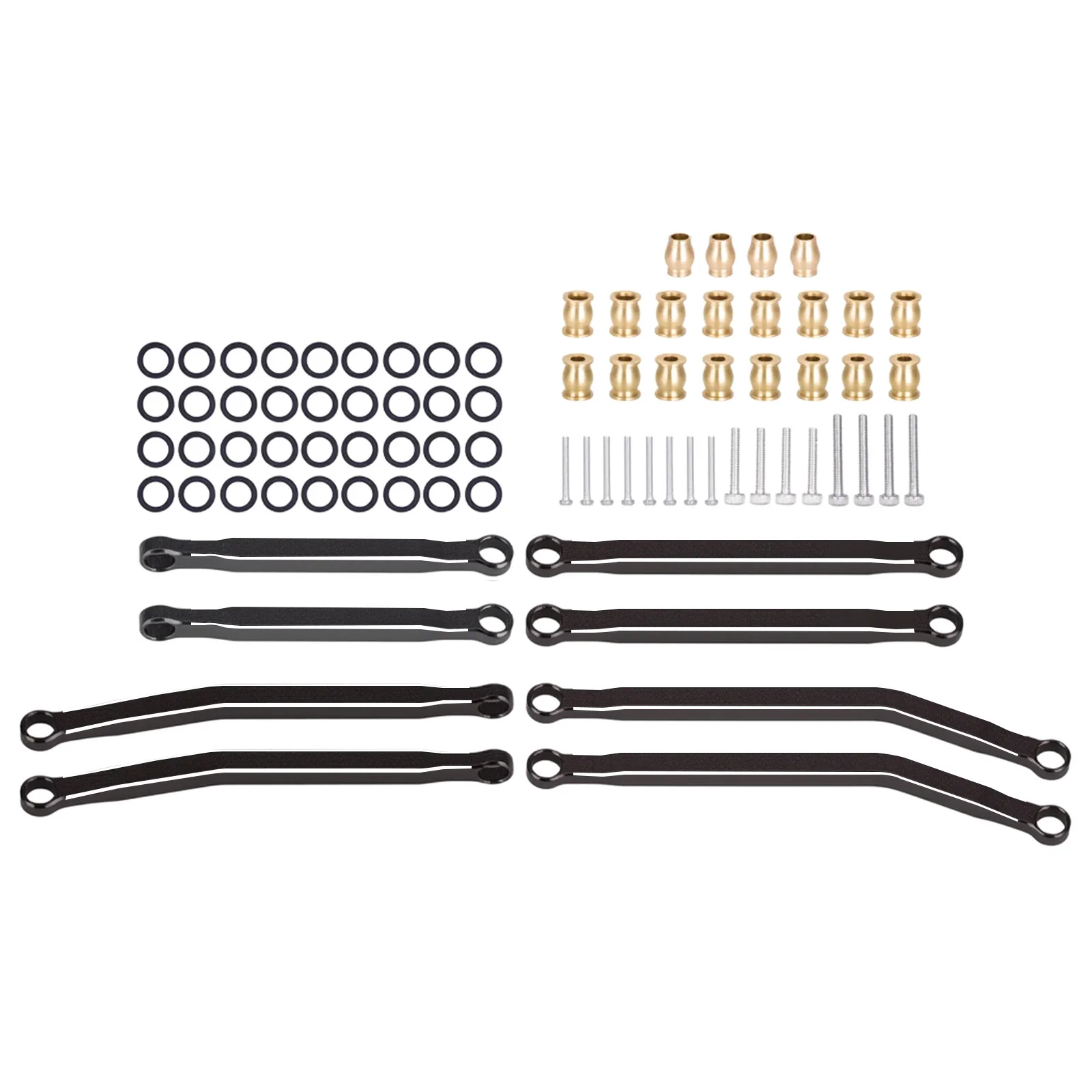 

8Pcs Aluminum Link Pull Rods for RC 1/30 Axial SCX30 Crawler Replace Upgrade