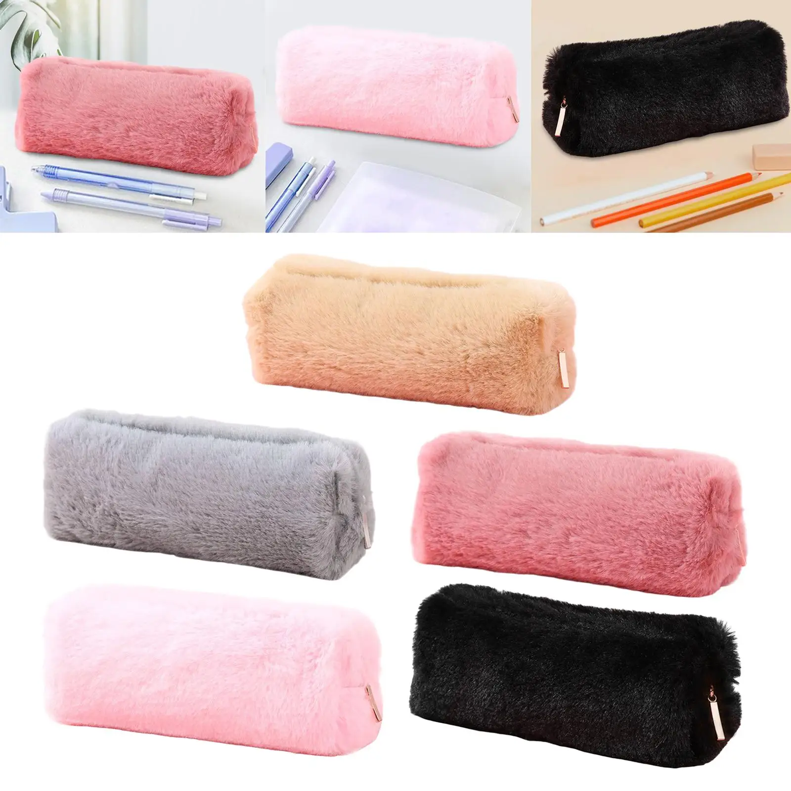 

Lightweight Pencil Bags Pencil Holder Large Capacity with Zipper Pen Marker