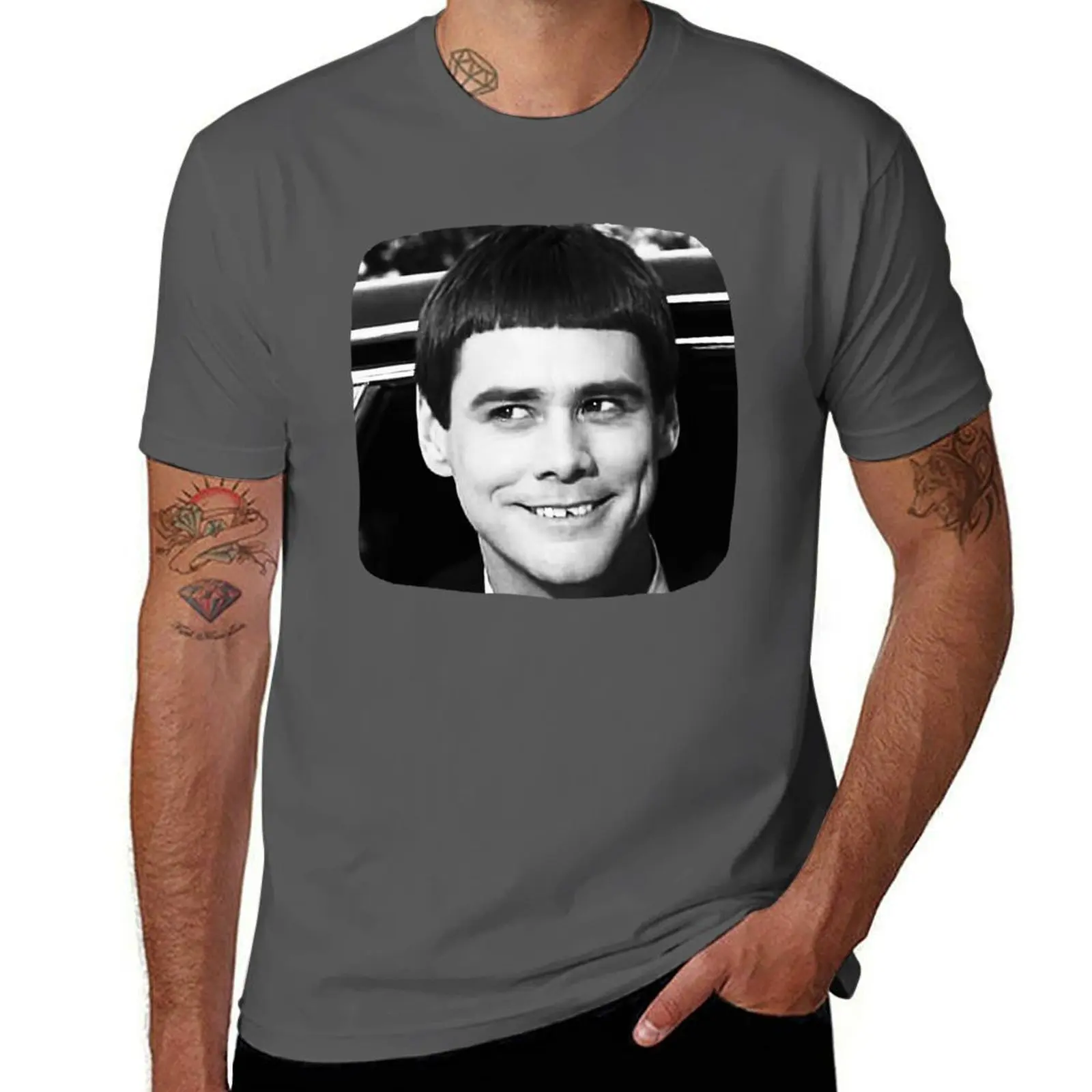 

Funny Jim Carrey Face Fanart Gift T-Shirt Urban Style Print T-Shirt