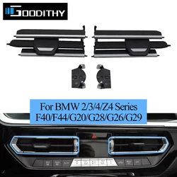 Front Middle AC Air Conditioner Vent Grill Slider Clip Repair Kit For BMW 1 2 3 4 Z4 Series F40 F44 G20 G28 G29 2017 2018 2019