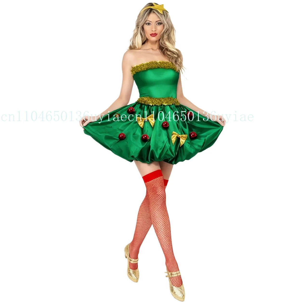 Gaun Natal Wanita 2026 Kostum Cosplay Santa Claus Seksi Pakaian Dalam Seksi Gaun Merah Musim Dingin Cosplay Kelinci Seragam Gadis