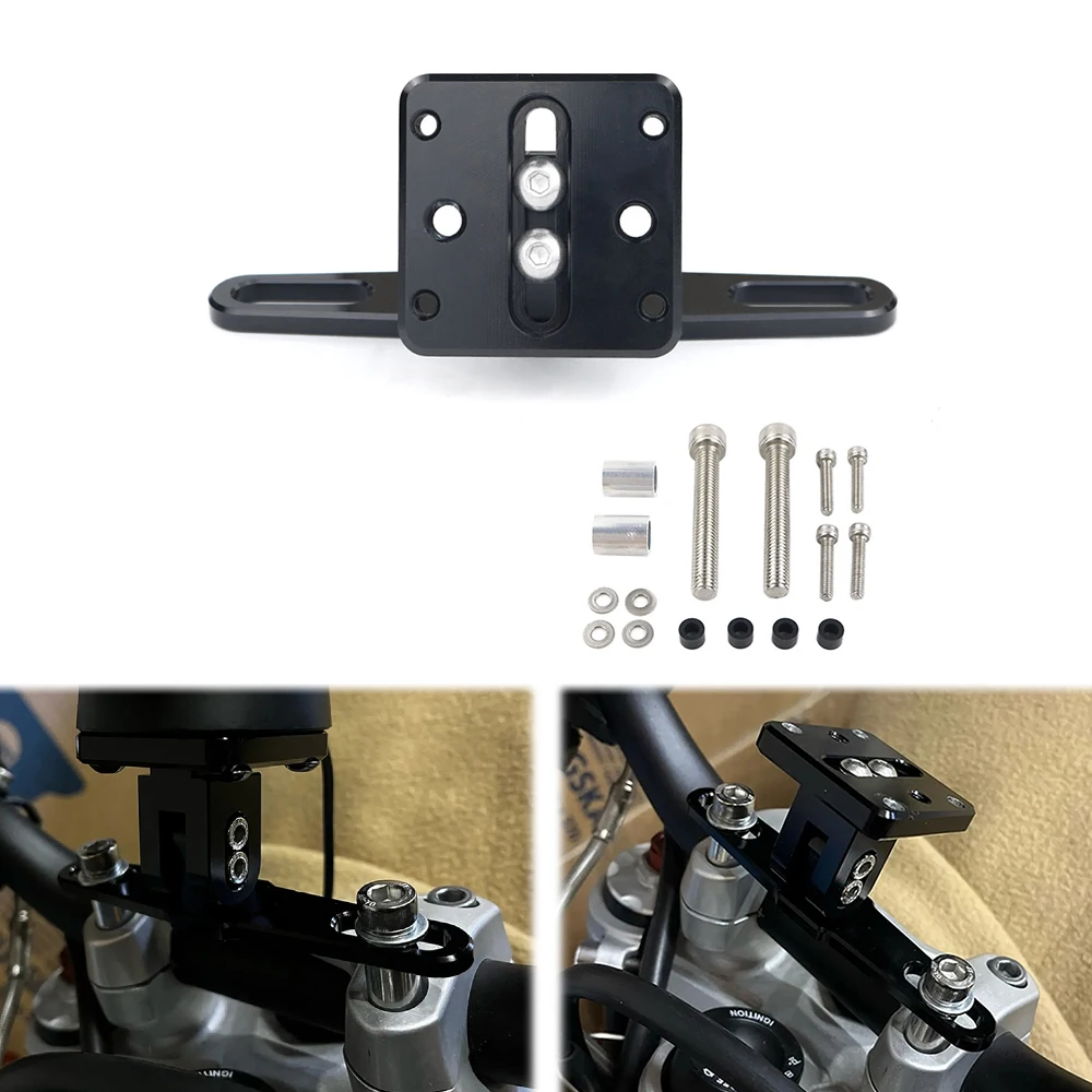 For Kawasaki KLR650 ER-5 Z125 Z250SL Ninja 650R Z750 800 1000 ZRX1200R Versys 650 1000 Phone GPS Navigation Holder Mount Bracket