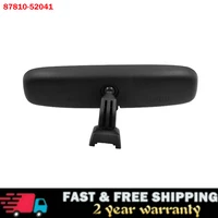 Conjunto de espejo retrovisor interior de coche con soporte para Toyota, Corolla Rav4 Yaris, 4runner, Alphard 87810-52041, 87810-0WG00, 8781052040