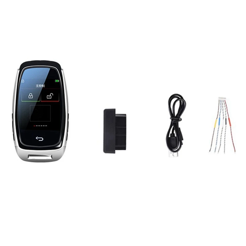 

CF920 Modified Universal Smart LCD Key Comfortable Entry Auto Lock Keyless Go For For Ford For Mazda For Toyota