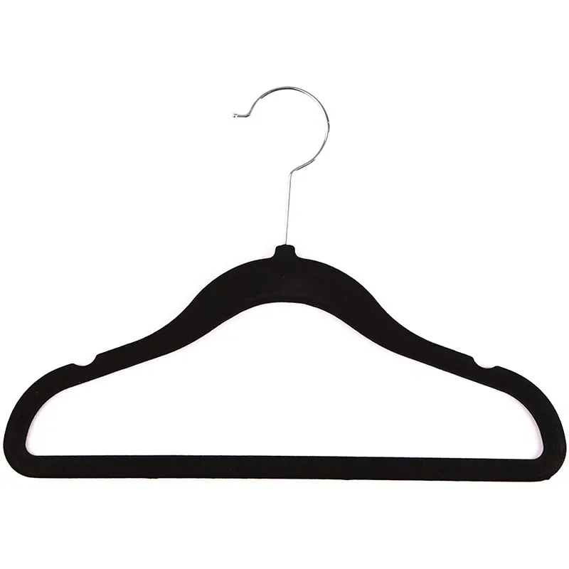 

10pcs Non-slip Environmentally Friendly Flocked Clothes Hanger Suitable for Baby Space Saving Organizing Storage Home Wardrobes