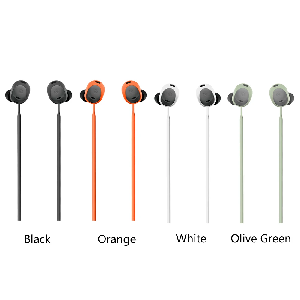 حزام رقبة لسماعات الرأس من السيليكون المتوافق مع تقنية البلوتوث، حبل رقبة معلق مريح مقاوم للماء ومحمول لهاتف Google Pixel Buds Pro