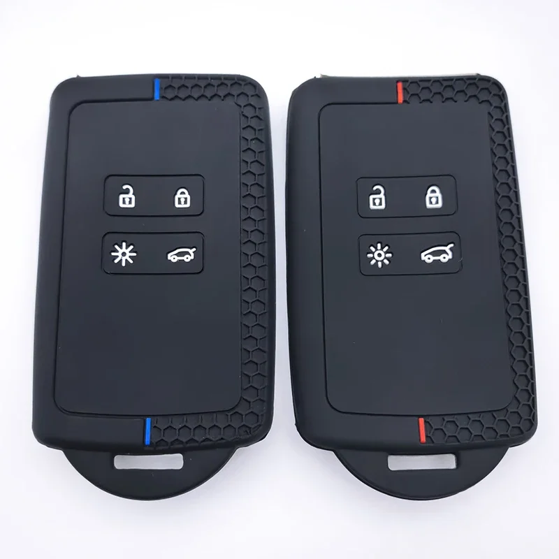 غطاء حافظة مفاتيح السيارة من السيليكون لسيارة Dacia Duster Logan 3 Jogger Sandero لرينو كليو 5 ميجان 4 زوي كادجار كابتور أركانا كوليوس #1