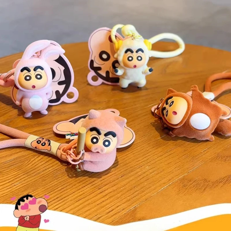 

Cartoon Crayon Shin-Chan Keychain Ins Korean Fashion Car Pendant Korean Backpack Pendant Kawaii Mobile Phone Chain Holiday Gift