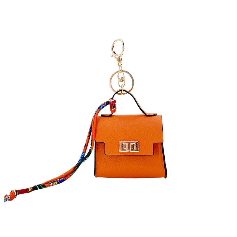 Mini-Taschenanhänger, kleine Tasche für Airpods 4 Pro2 3 2 und 1 Kopfhörertasche, neue modische Dekoration, Schlüsseltasche mit Schnalle