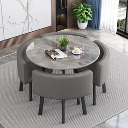 Restaurant Mobile Dining Tables Folding Console Marble Luxury Dining Tables Office Mesa De Cocina Y Sillas Salon Furniture