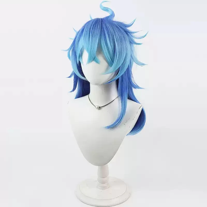 Nowy Typ Twisted Wonderland Idia Shroud Peruka Cosplay Halloween Karnawał Rekwizyty Syntetyczne Włosy Odporne na Ciepło + Czepek pod Perukę