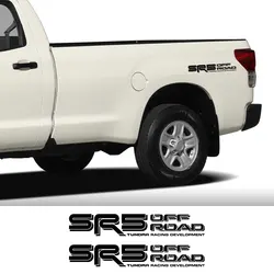 Pickup Trunk Side Sticker For Toyota Tundra TRD SR SR5 4X4 Truck Off Road Body Decor Cover Car Decal Auto Tuning Accessories