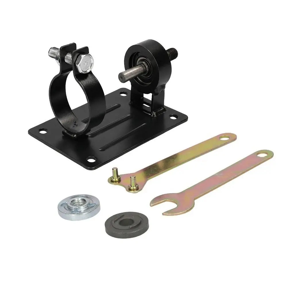 With 2 Wrenches Drill Cutting Stand Conversion Base Bracket Design Hand Drill Cutter Holder Grinding Wheel Component