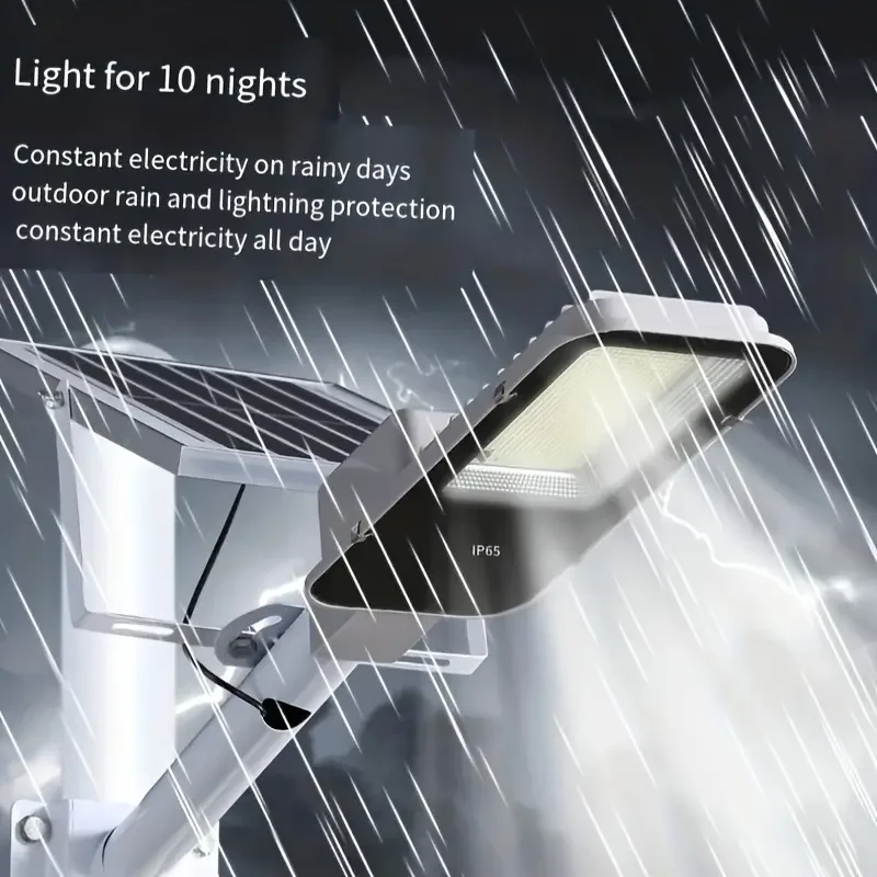 LED Solar Street Light Outdoor High Bright Waterproof 6000mah Wall Light Home Garden Backyard Solar Lighting Wall Lamp