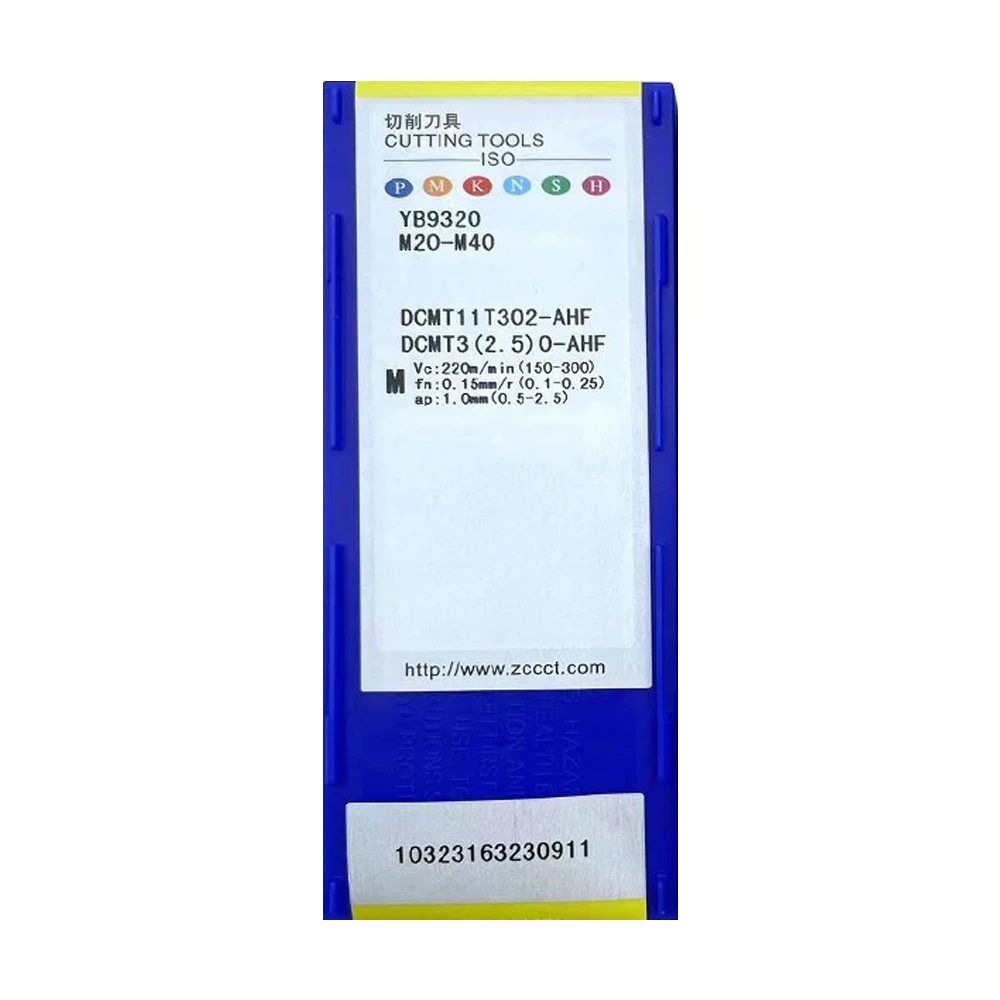 

HUAZHICHUN DCMT11T302-AHFYB9320 Carbide CNC Lathe Thread Turning Inserts For Thread Turning Toolholder