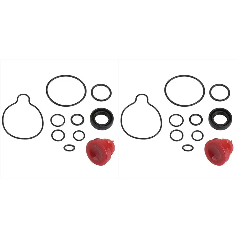 2 Set Power Steering Pump Seal Kit 91349-P2A-003 91349P2A003 For Honda Civic 98-10 CR-V 01-11 Accord 98-07