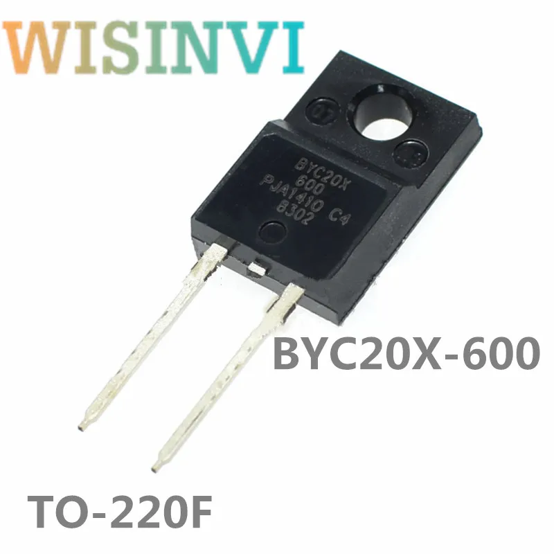 

5-10pcs BYC20X-600 BYC20X600 Voltage value：20A 600V encapsulation：TO-220F