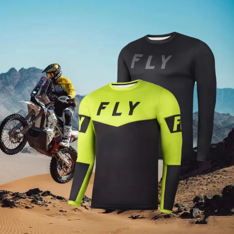 

FLY ONLAND Jersey Motorcycle, MTB, BMX Mountain Bike, Enduro Motocross, Moto Downhill Racing Quick Dry Downhill Top Long Sleeve