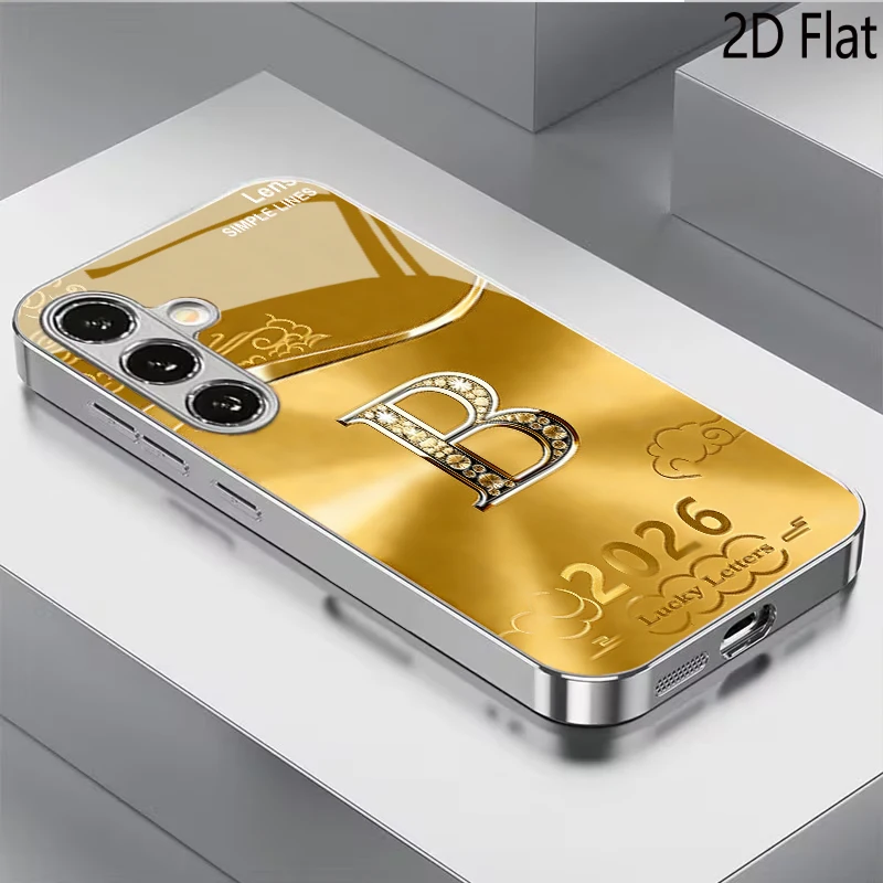 Letter B High End Design for Samsung Galaxy S26 S25 S24 S23 S22 S21 S20 Ultra PLUS FE A Series A55 A54 A34 A33 A15 14 13 A24 25